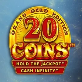 20 Coins Grand Gold Edition logo by Wazdan at Spinorhino Casino
