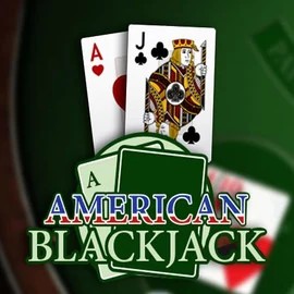 American Blackjack online game logo by Habanero on spinorhinoo.nl