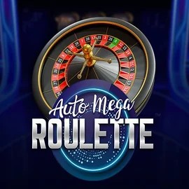 Official Live Casino logo: Auto Mega Roulette by Pragmatic Play at Spinorhino Casino