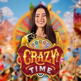 Crazy Time logo by Evolution Spinorhino Casino