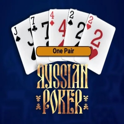 Official Table Games logo: Russian Poker by OneTouch Games at Spinorhino Casino